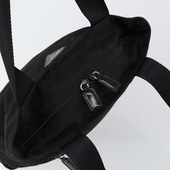 Prada Vintage Zip Tote Tessuto