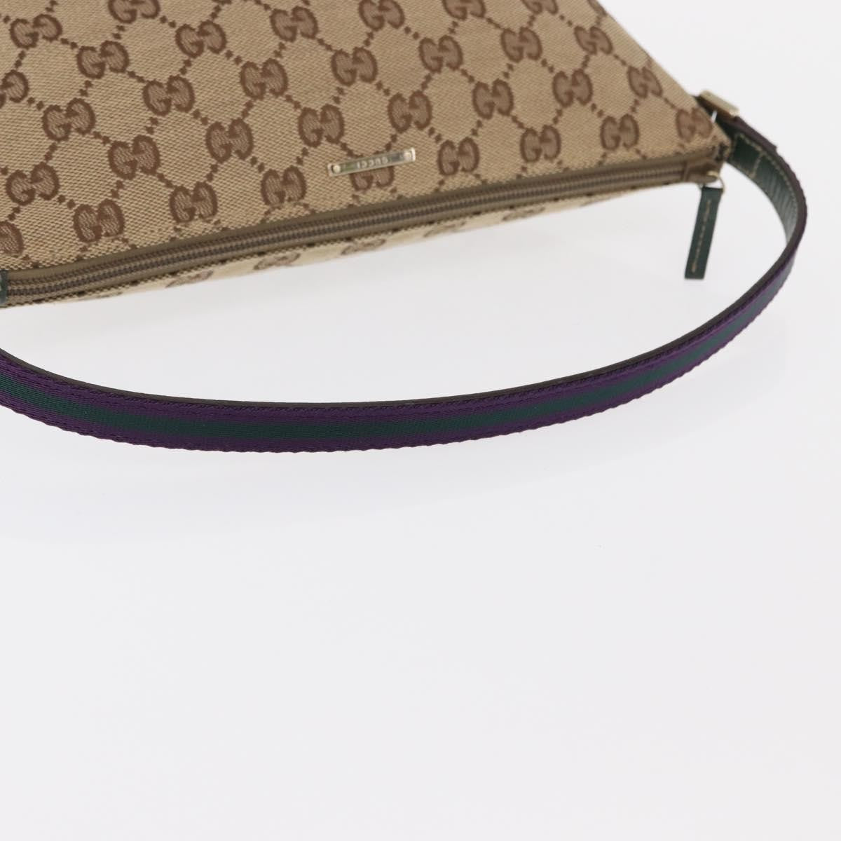 Gucci Vintage Boat Pochette GG Canvas