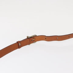 Celine Vintage Macadam Shoulder Bag Canvas and Leather