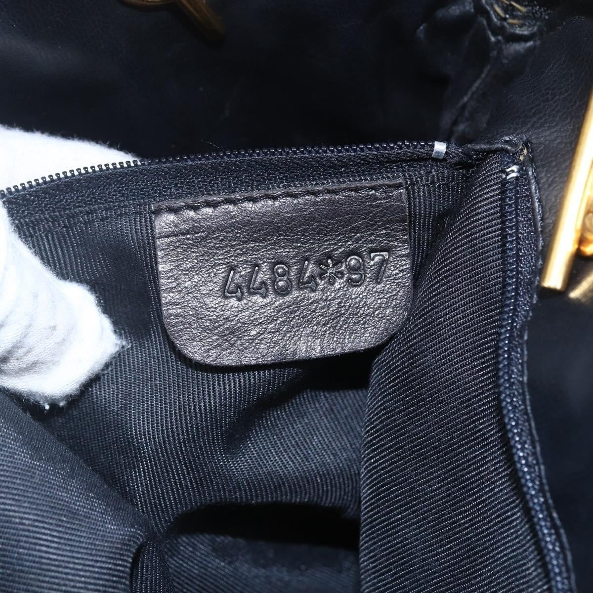 Bally Vintage Chain Shoulder Bag Quilted Leather