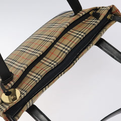 Burberry Shoulder Bag Nova Check Canvas