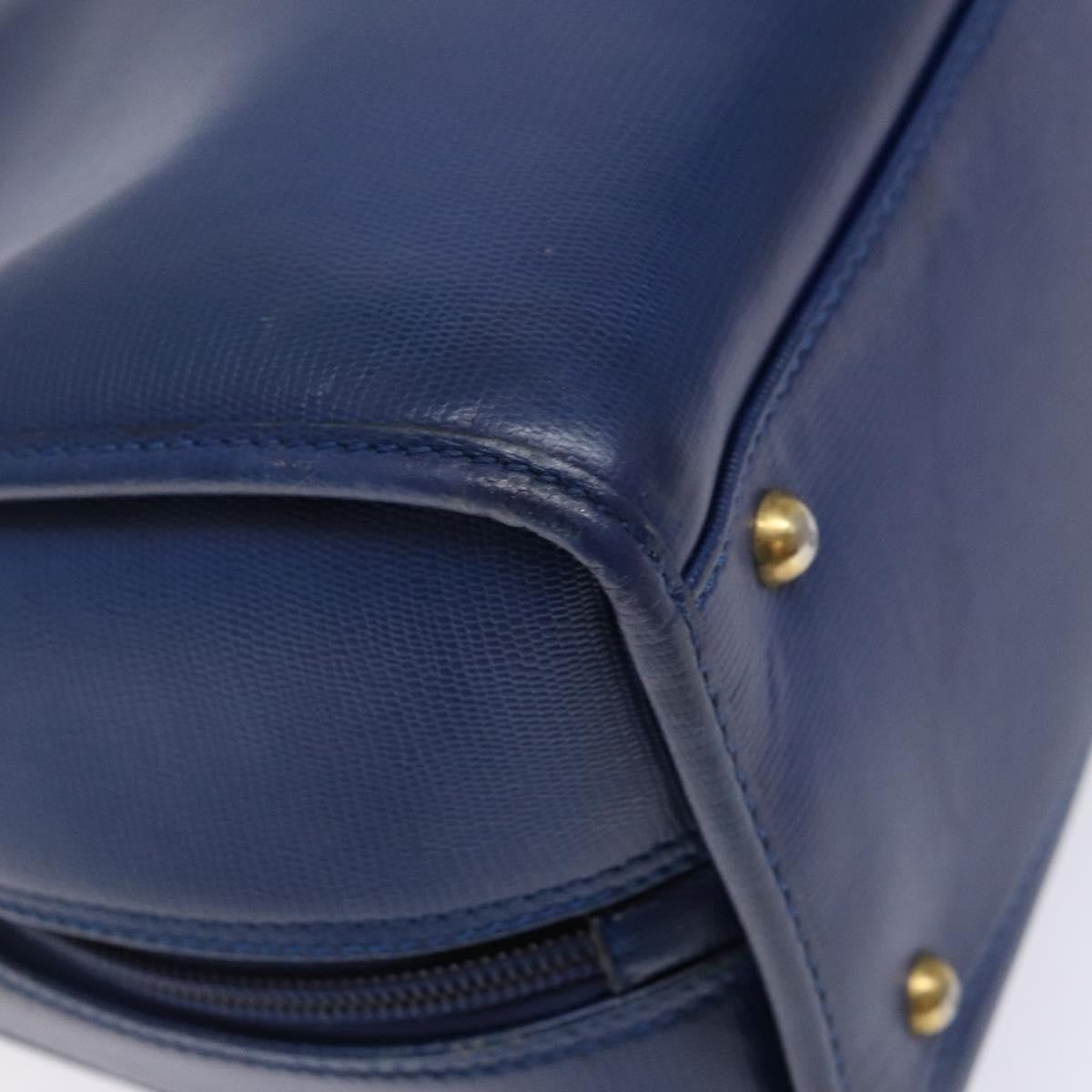 Celine Circle Logo Handbag Leather