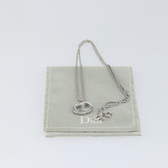 Christian Dior CD Logo necklace Metal