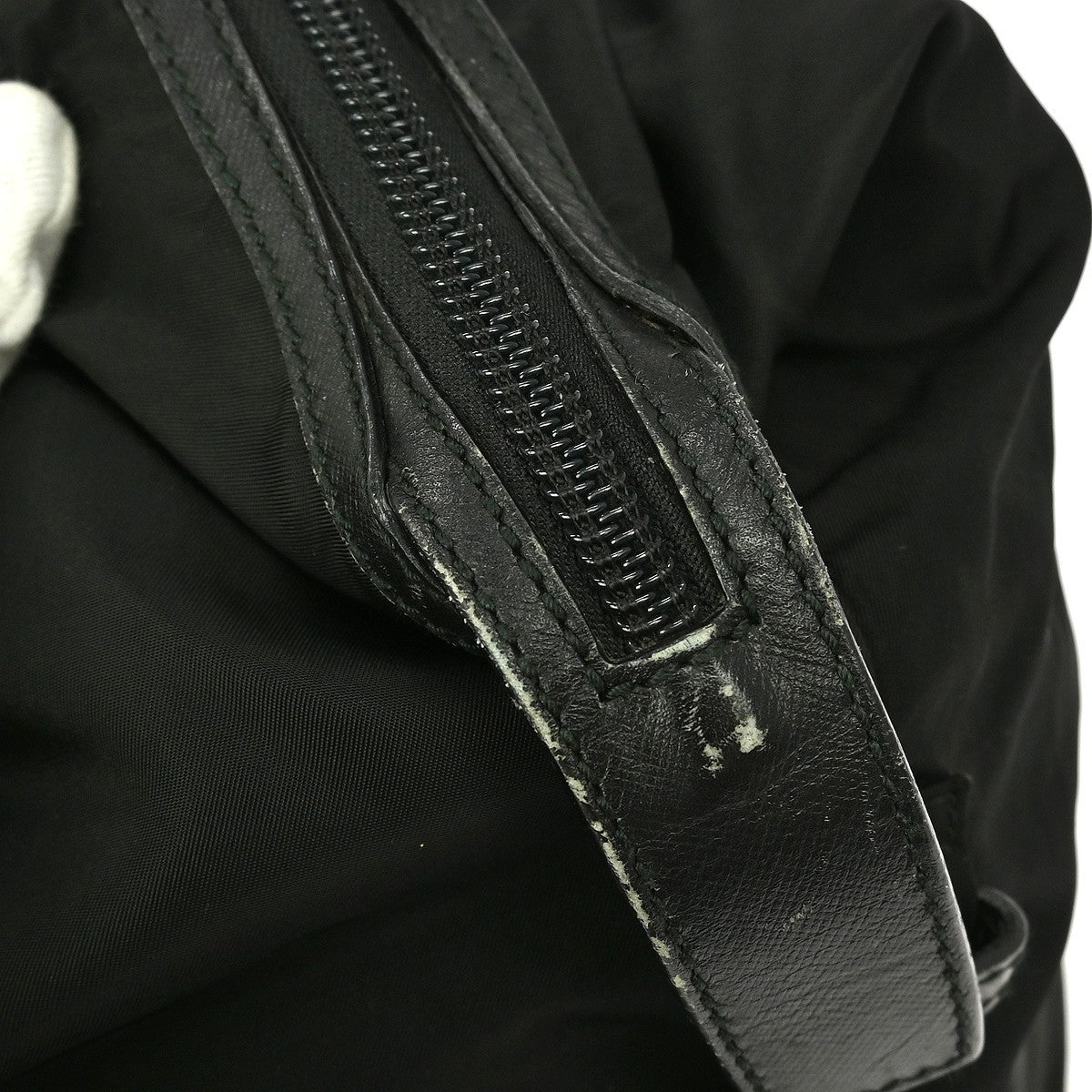 Prada Weekend Duffle Bag Tessuto with Saffiano Leather