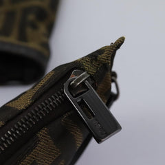 Fendi Open Shopping Tote Zucca Canvas