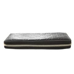 Gucci Icon Zip Around Wallet Guccissima Leather