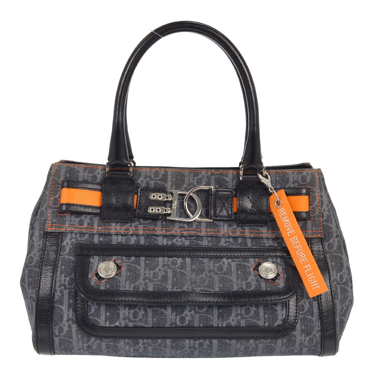 Christian Dior Flight Tote Diorissimo Denim