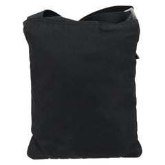 Prada Front Zip Convertible Flat Messenger Tessuto with Leather