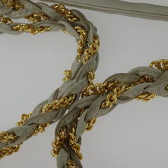 Bally Vintage Chain Shoulder Bag Quilted Leather