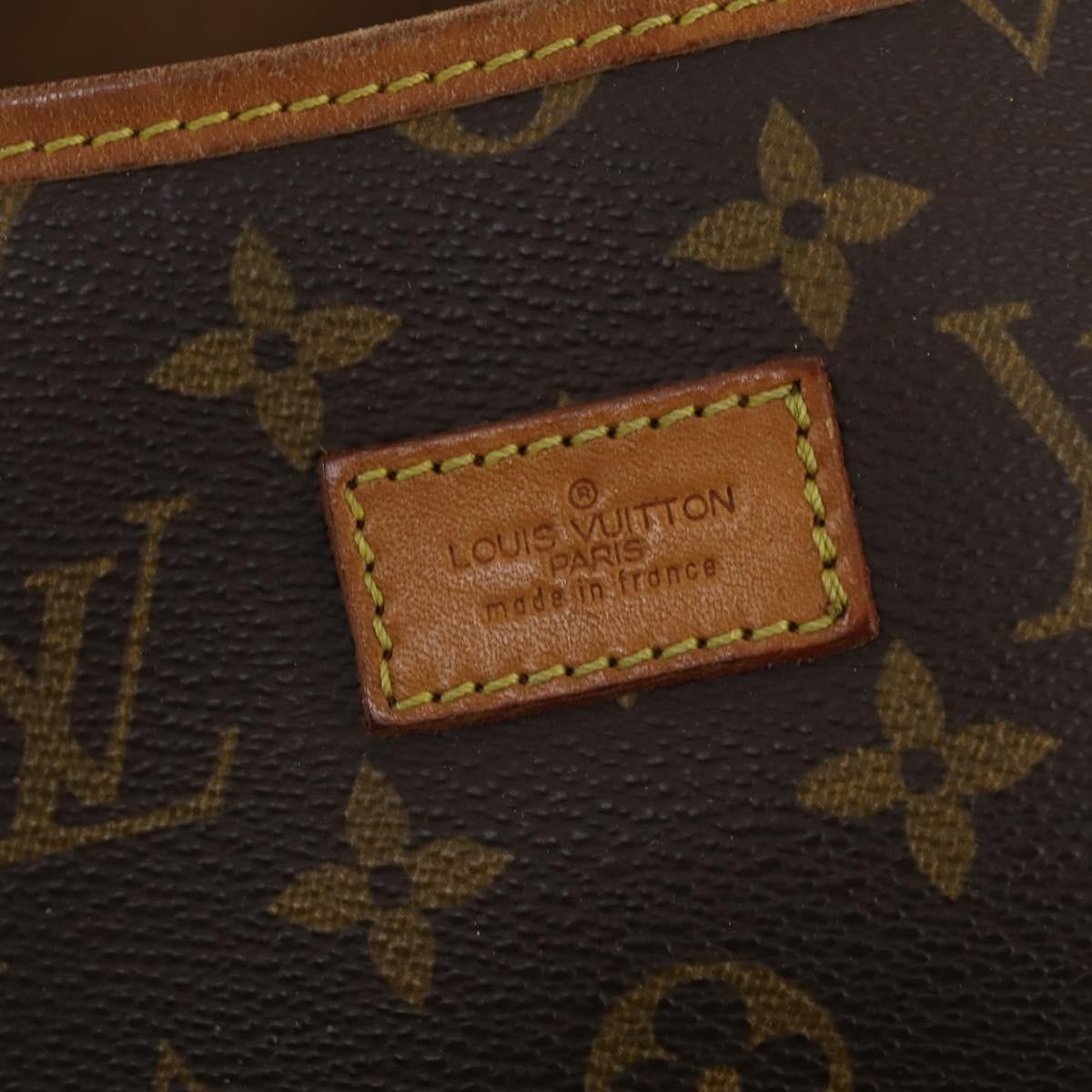 Louis Vuitton Saumur Handbag Monogram Canvas