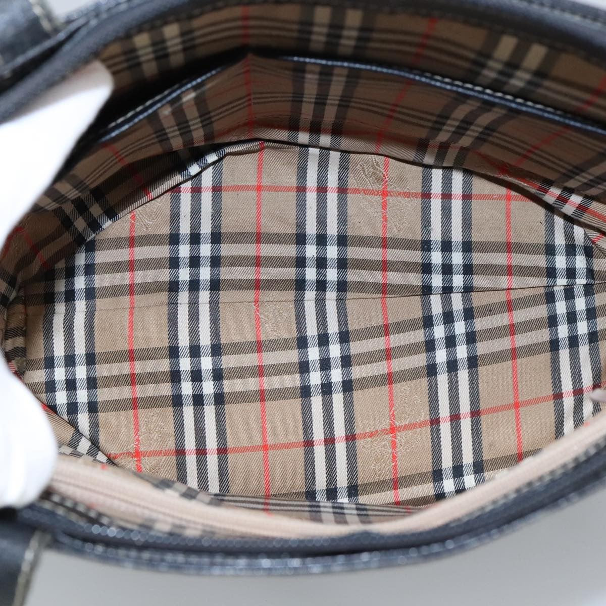 Burberry Handle Tote Leather