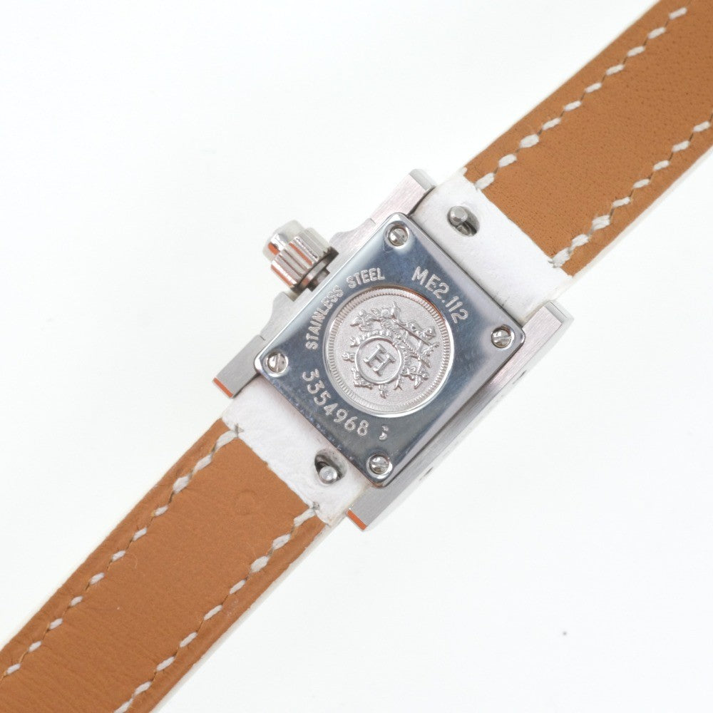 Hermes Medor Rock Quartz Watch Lacquered Steel and Leather