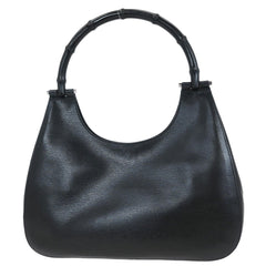 Gucci Vintage Bamboo Handle Bag Leather
