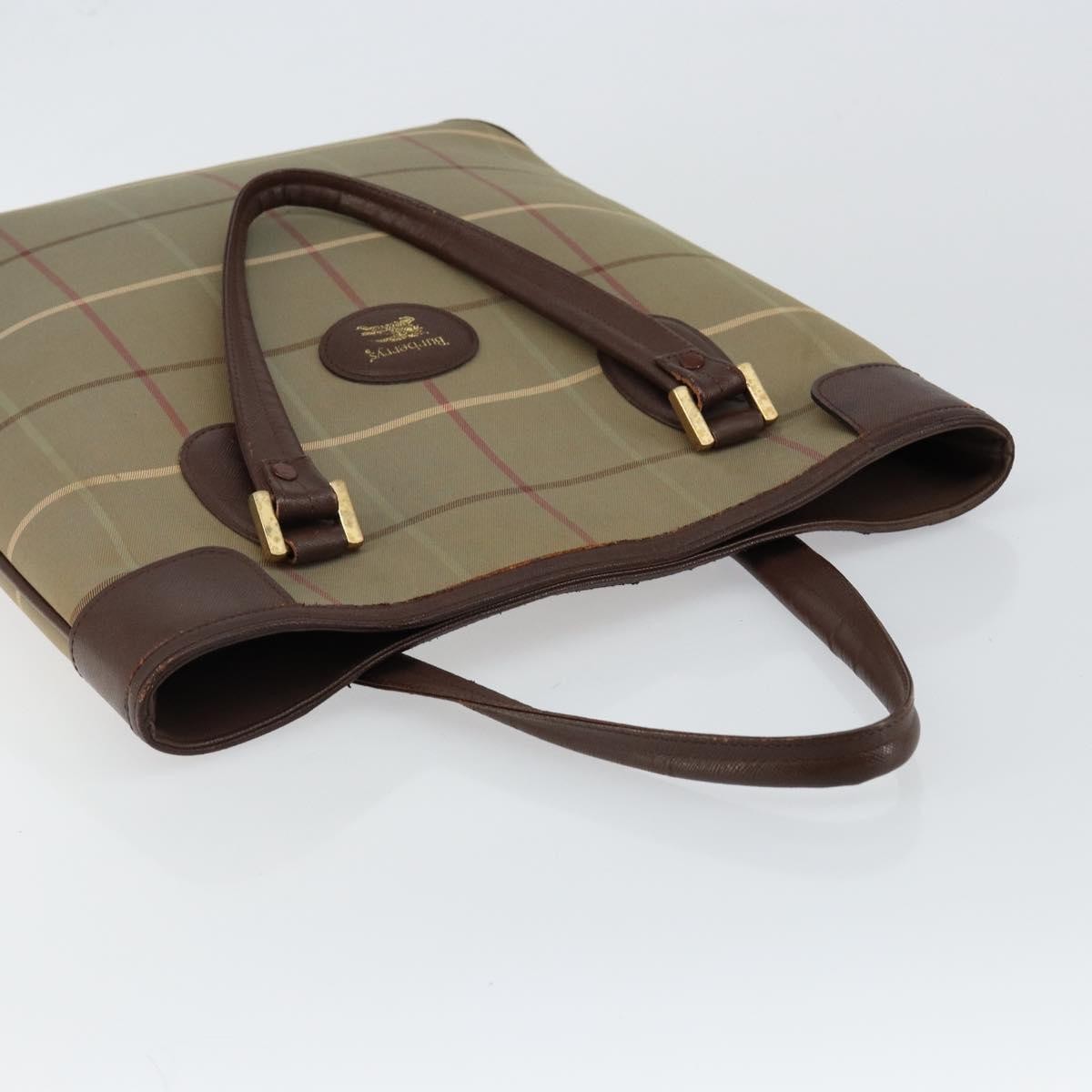 Burberry Nova Check Tote canvas check pattern