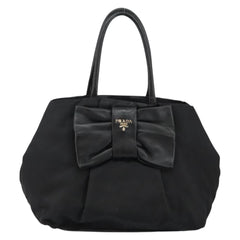 Prada Bow Tote Tessuto with Leather