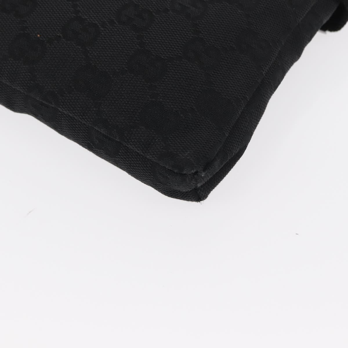 Gucci Vintage Double Belt Bag GG Canvas with Leather