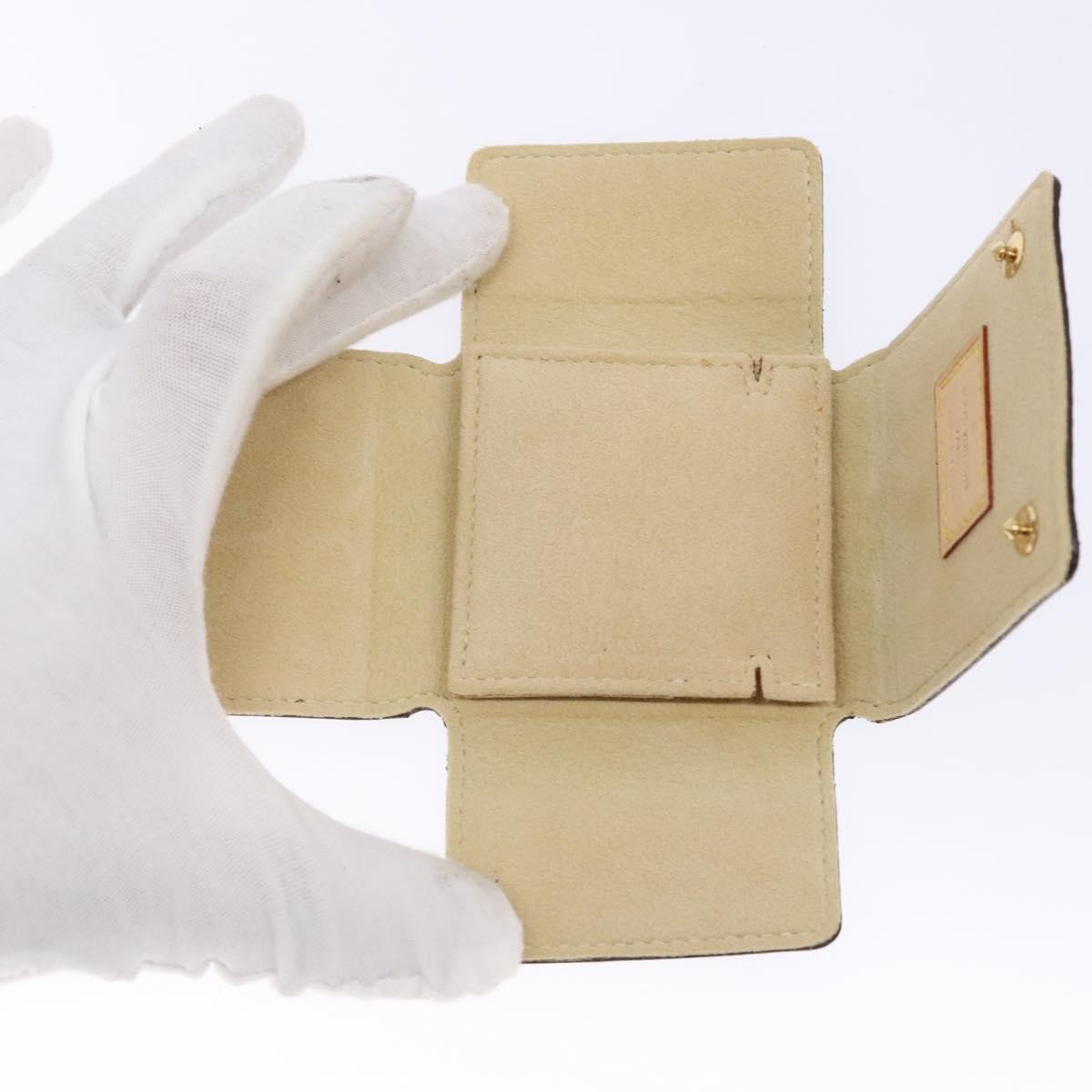 Louis Vuitton CASE JEWELRY BOX Canvas