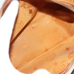 MCM Visetos logogramme Handbag Canvas and Leather