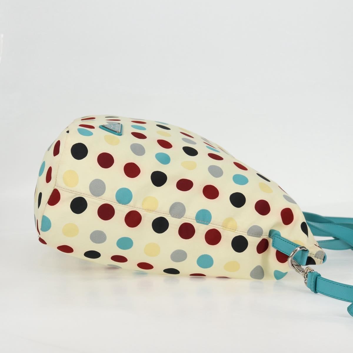 Prada Convertible Tote Printed Tessuto with Saffiano