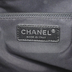 Chanel Biarritz Pocket Tote Quilted Coated Canvas