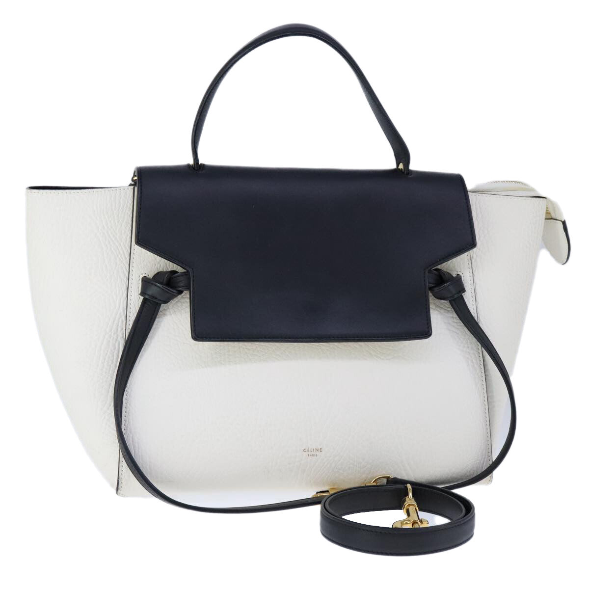 Celine Bicolor Belt Bag Leather