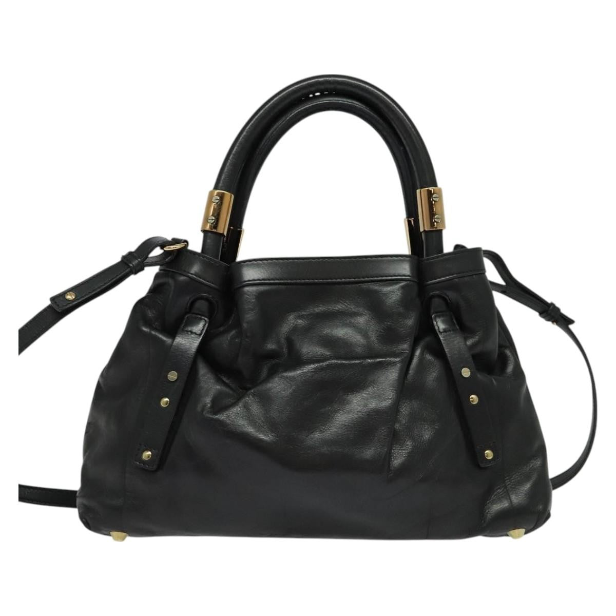 Chloe Victoria Handbag Leather