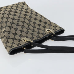 Gucci Vintage Bucket Shopping Tote GG Canvas