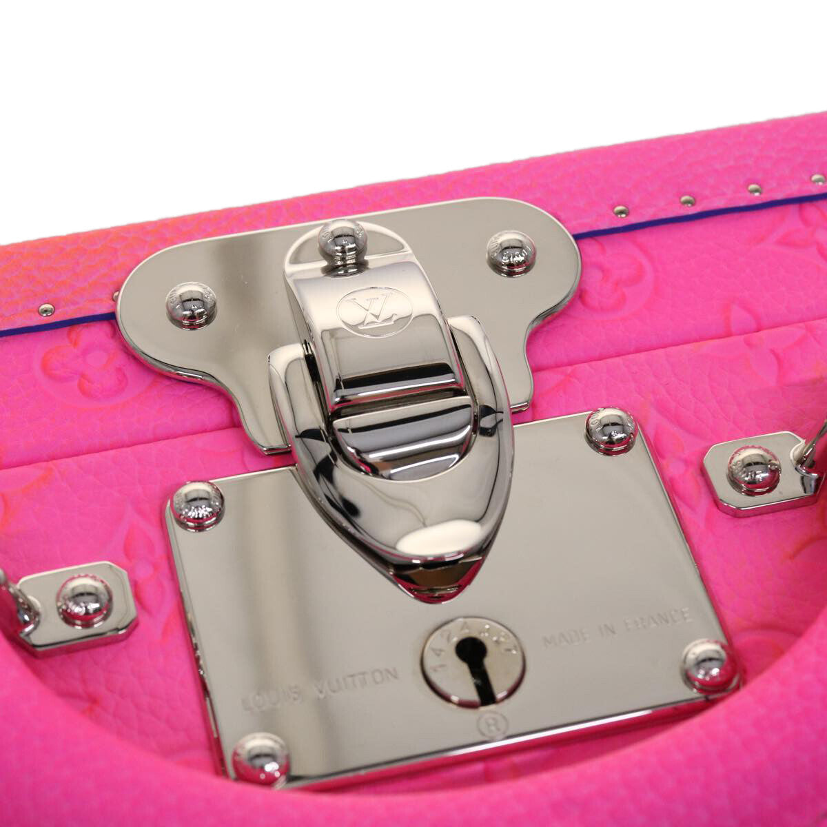 Louis Vuitton Cotteville Trunk Limited Edition Illusion Monogram Taurillon Leather