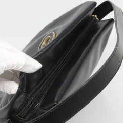 Celine Circle Logo Handbag Leather