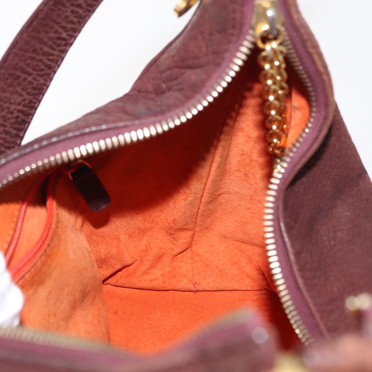 Bvlgari Medallion Frame Shoulder Bag Leather