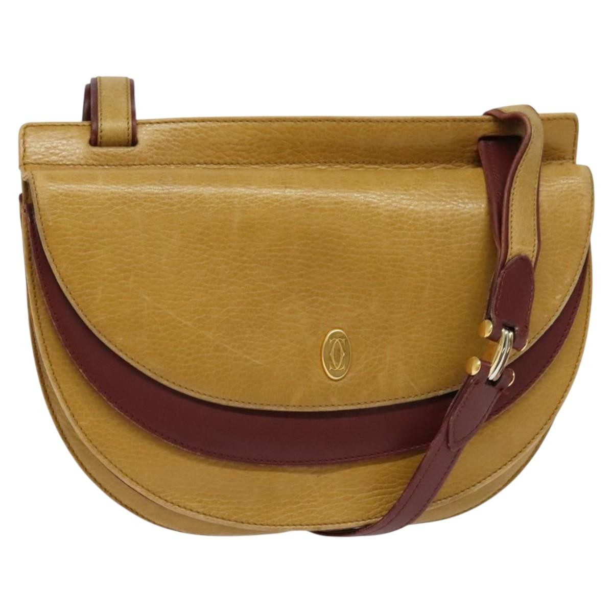 cartier Must de Cartier Shoulder Bag Leather