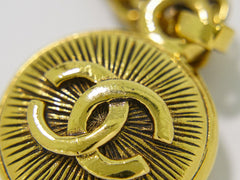 Chanel Vintage Medallion Necklace Metal