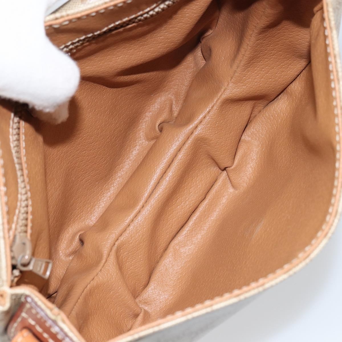 Celine Macadam Shoulder Bag PVC Leather