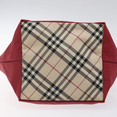 Burberry Nova Check Tote Nylon