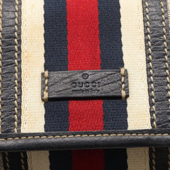 Gucci Vintage Web Belt Bag GG Coated Canvas