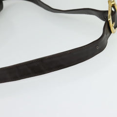 Celine C Sulky Shoulder bag Canvas and Leather