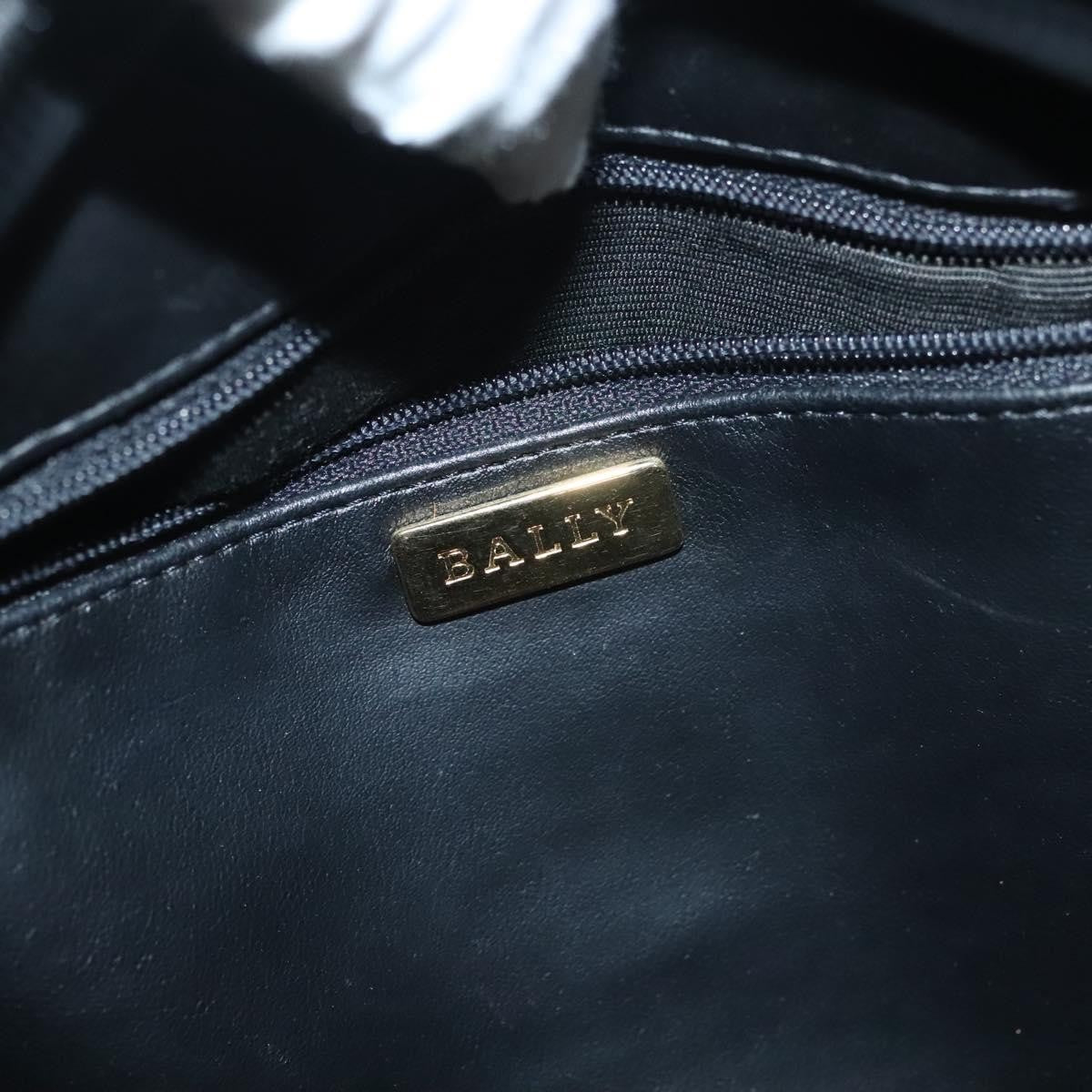 Bally Vintage Chain Shoulder Bag Quilted Leather