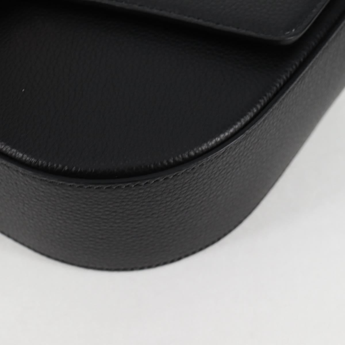 Versace Virtus Flap Messenger Bag Leather