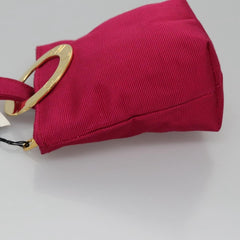 Celine Circle Logo Pouch Nylon