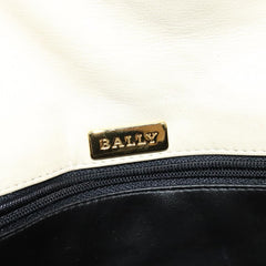 Bally Vintage Chain Shoulder Bag Quilted Leather