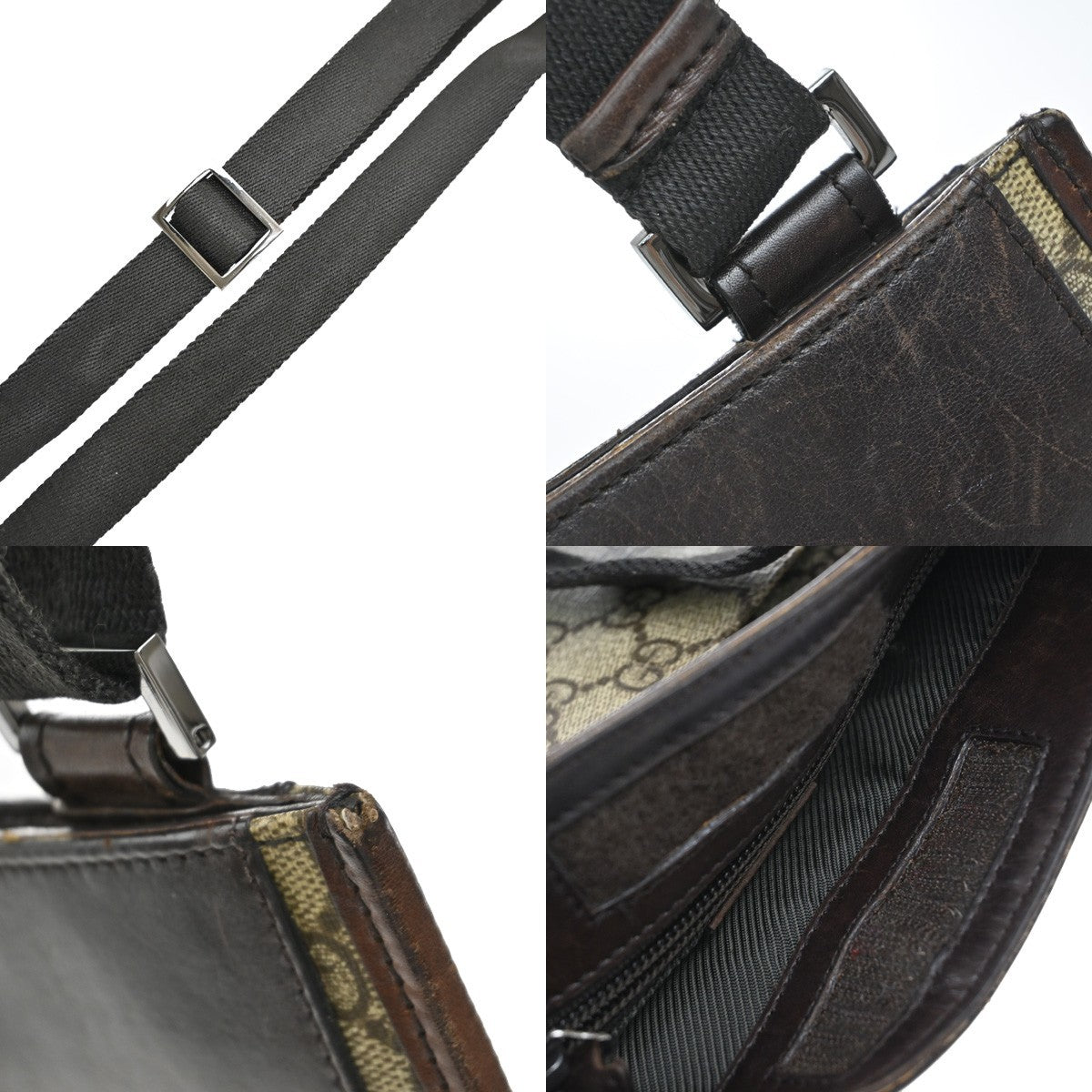 Gucci Front Pocket Messenger Canvas