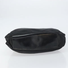 Gucci Vintage Bamboo Handle Open Hobo Nylon