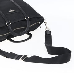 Prada Vintage Tote Tessuto with Leather
