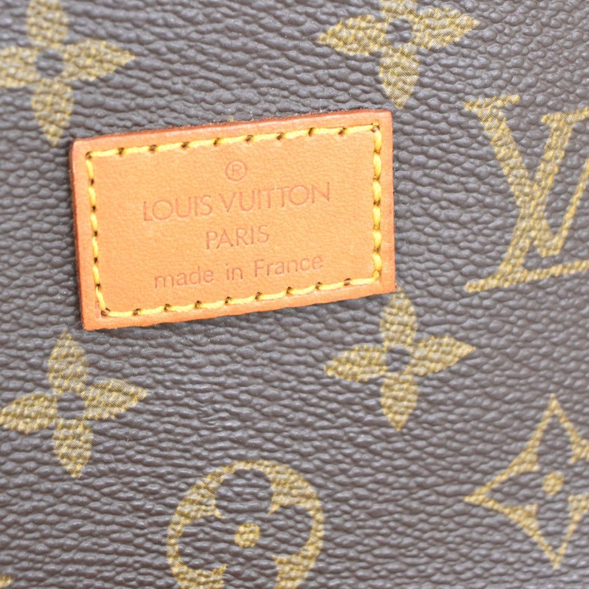 Louis Vuitton Saumur Handbag Monogram Canvas