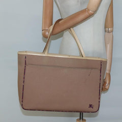 Burberry Nova Check Tote Leather