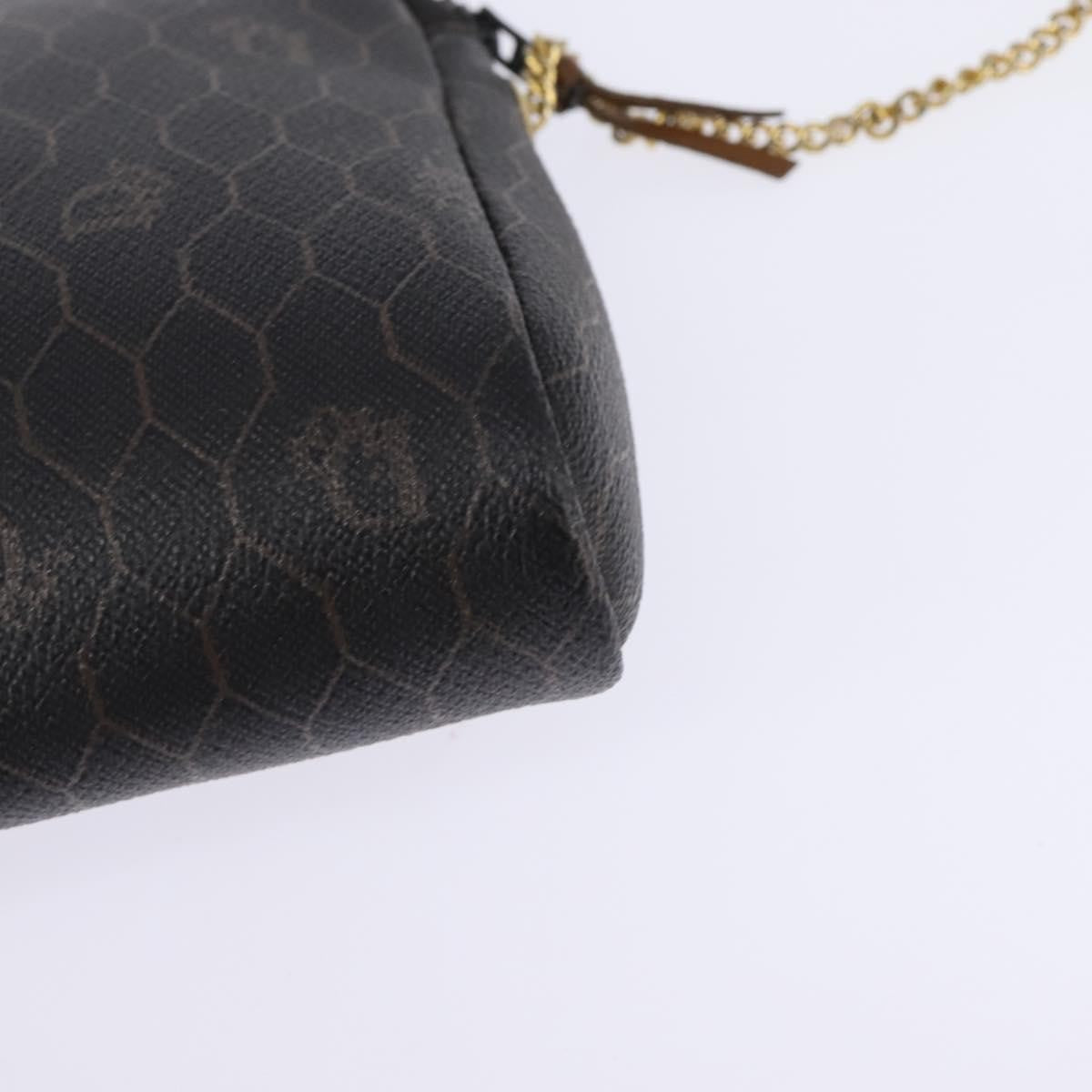 Christian Dior Vintage Honeycomb chain Canvas