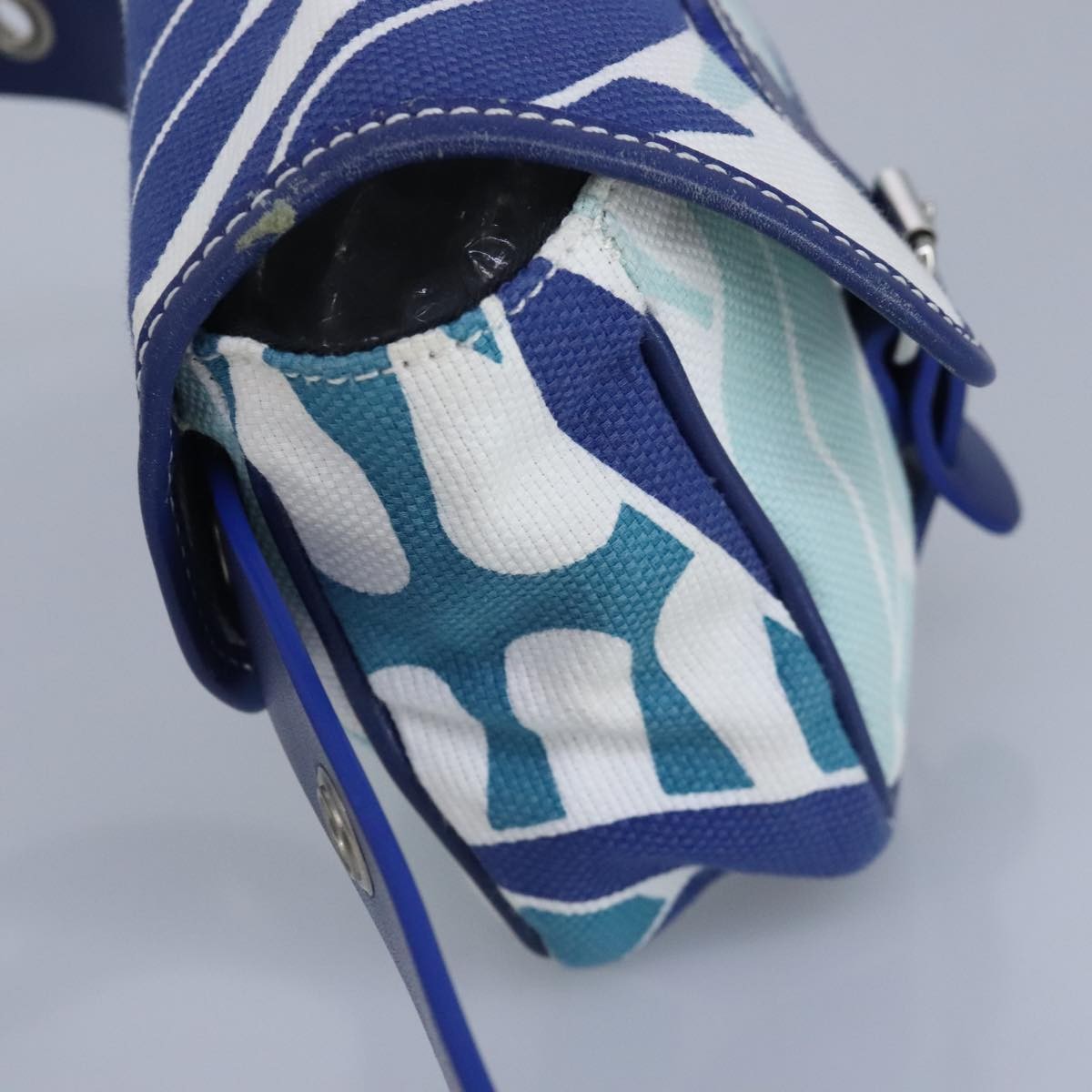 Bally Vintage Waist bag Leather and canvas