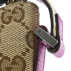 Gucci Vintage Boat Pochette GG Canvas