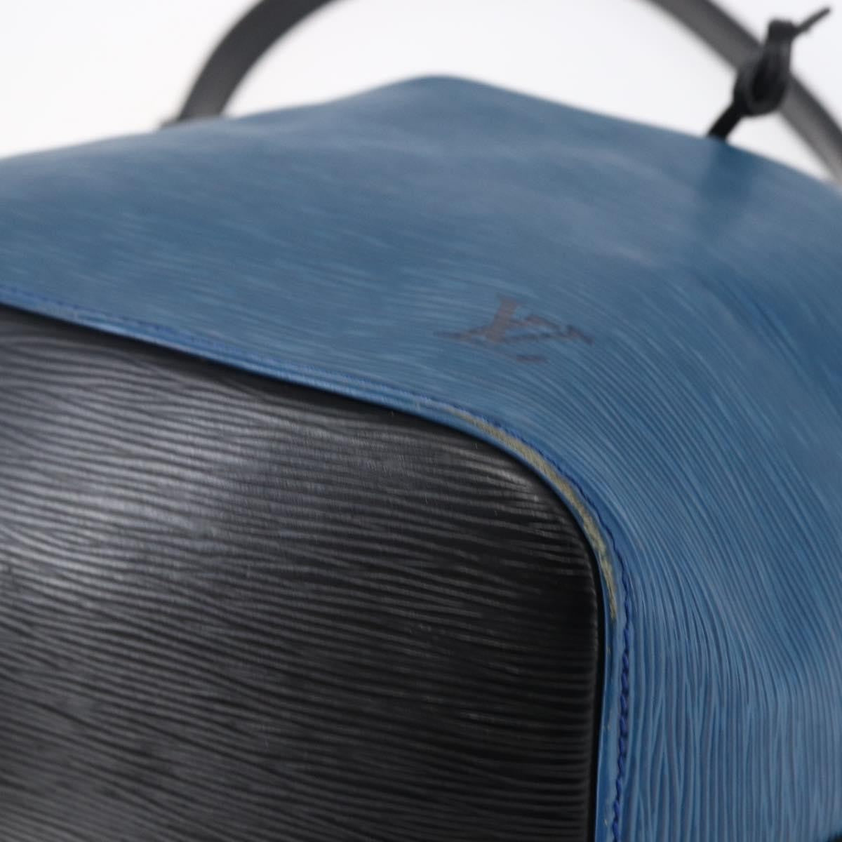 Louis Vuitton Petit Noe Handbag Two Tone Epi Leather