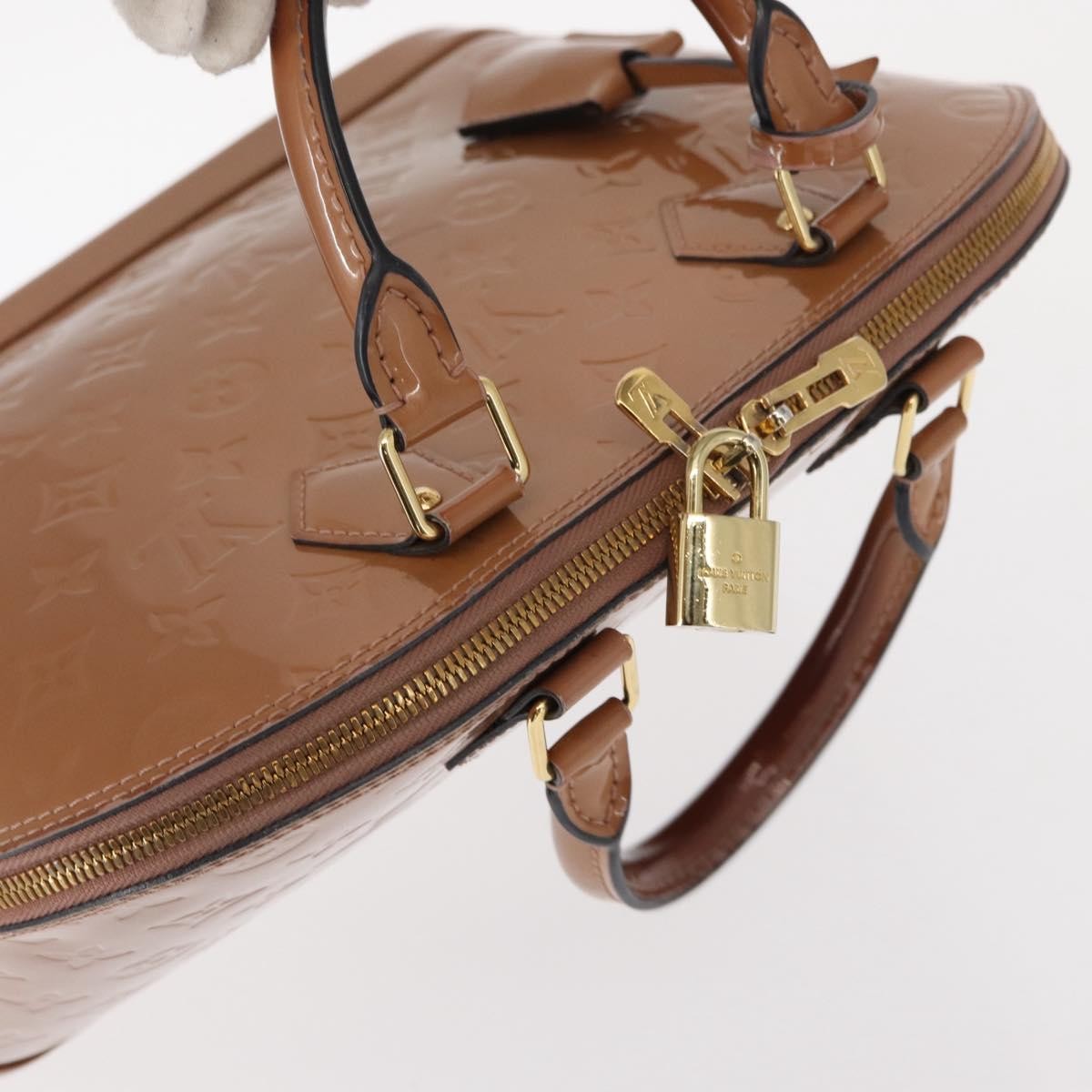 Louis Vuitton Alma Handbag Patent Leather